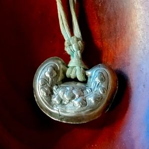 Silver Hand Hammered Bauble